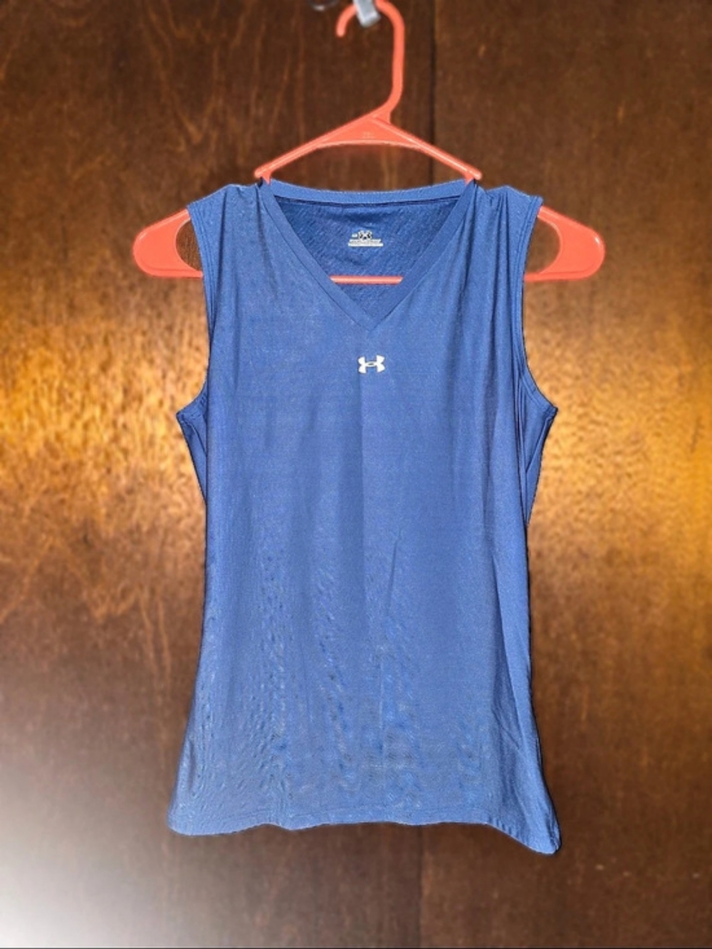 Under Armour Blue Athletic Tank Top